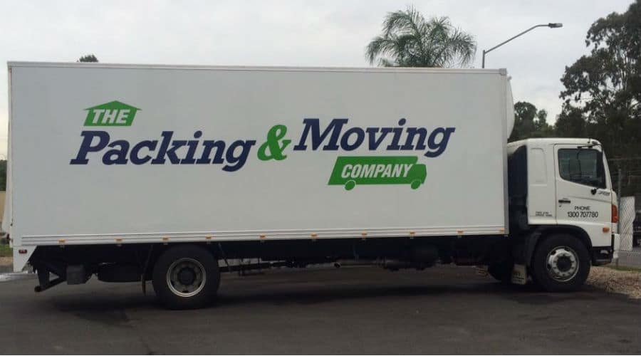 New Signage on One of Our Furniture Removalist Truck