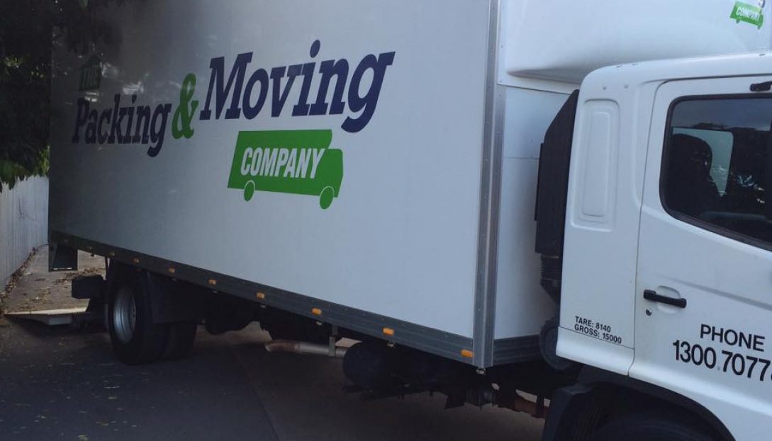 Large White Removals Truck — The Packing & Moving Company in Tanah Merah, QLD