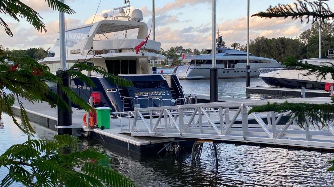 Boat Docked at the Wharf — The Packing & Moving Company in Tanah Merah, QLD